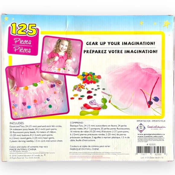 🆕 TUTU DESIGN KIT ~ 125 PIECES - Picture 2 of 6